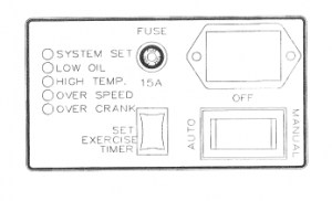 Front CP 0C15370SRV Controller Drawing